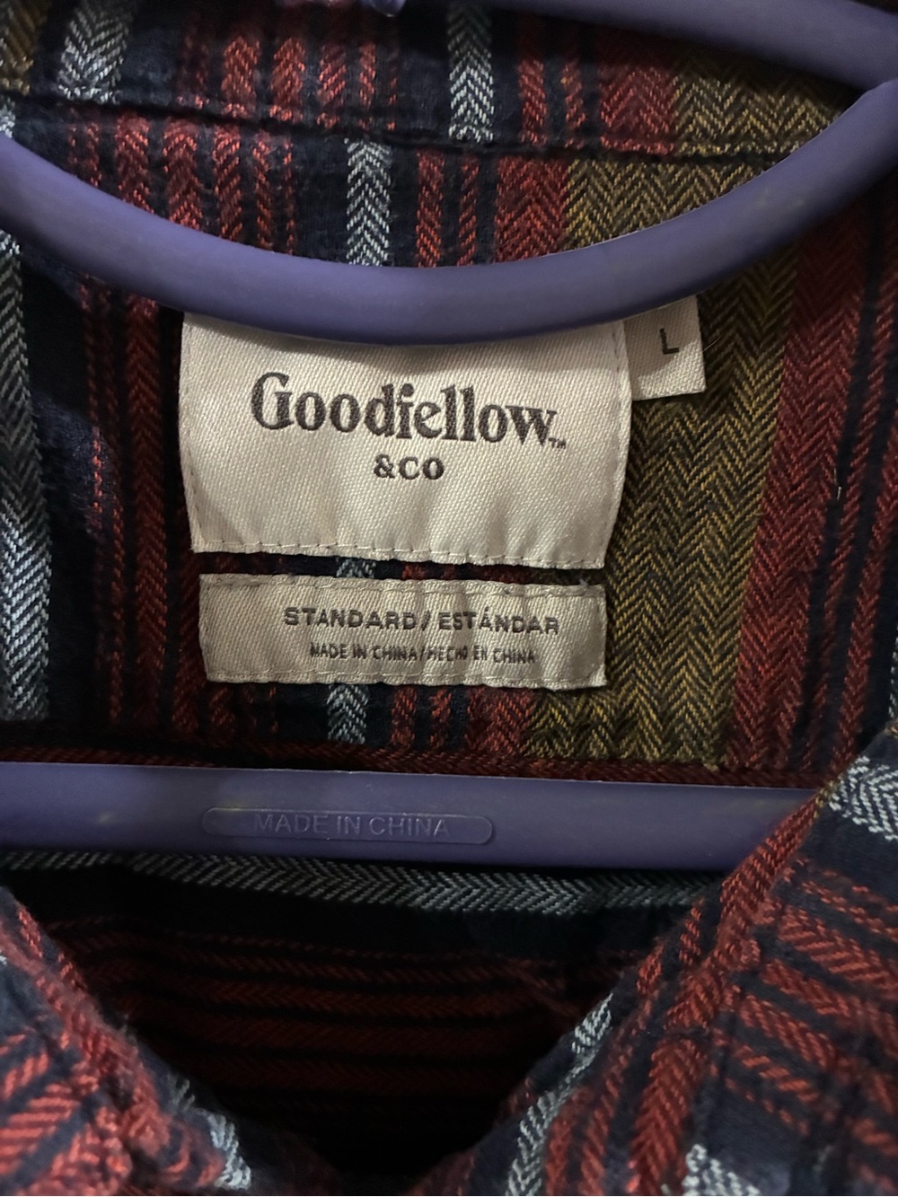 Goodfellow Men’s Large Button-Up Shirt - Picture 4 of 7